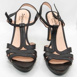 Repetto Ankle Strapped Heels - Black  Rare!